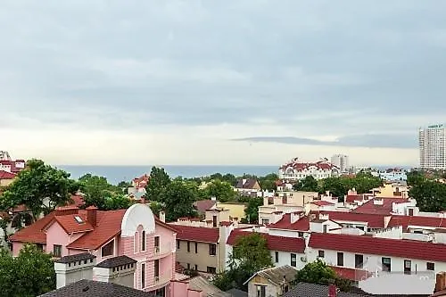 Apartamento современная в аркадии с балконом и видом на море